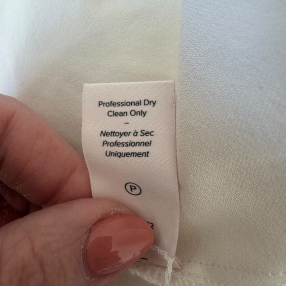 Cinq à Sept - Mini Elina Elegant White Ruched Shirt Dress Sz 14 - Picture 9 of 10